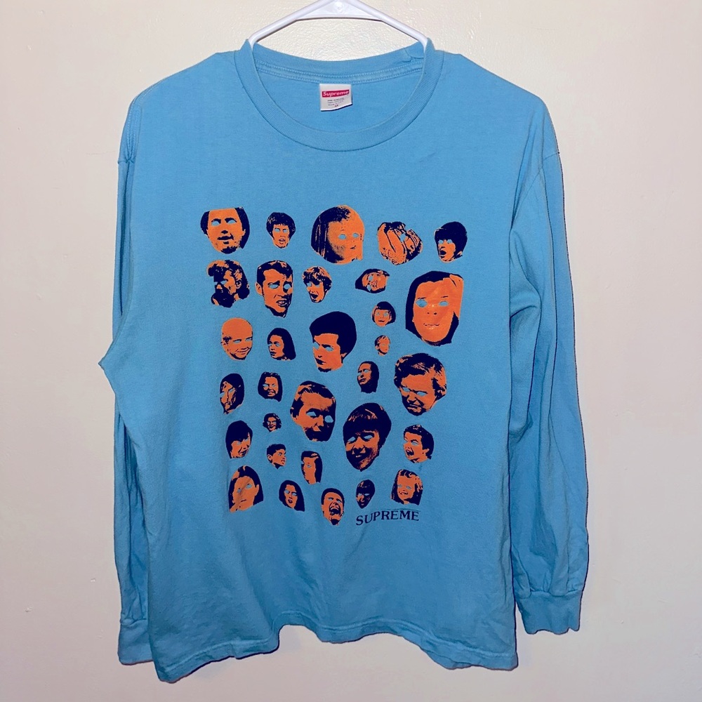 Faceless Supreme Long sleeve. Super soft and comfortable.